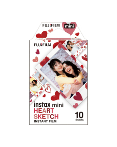 3 packs of Mini Heart Sketch
