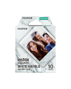 3 packs of Square White Marble