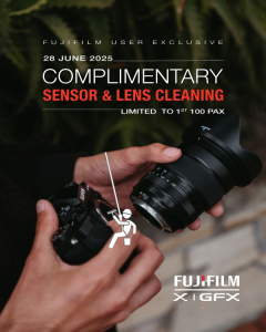 Exclusive Sensor Cleaning Event for Fujifilm X-Series Owners!